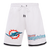 SHORTS DE BASKETBALL NFL MIAMI DOLPHINS CLASSIC CHENILLE