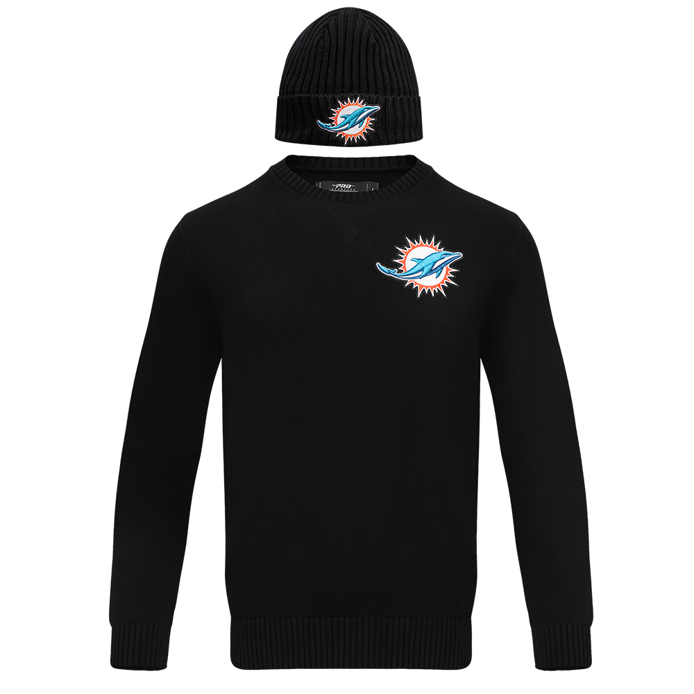 SET NFL MIAMI DOLPHINS KNIT BOX SET