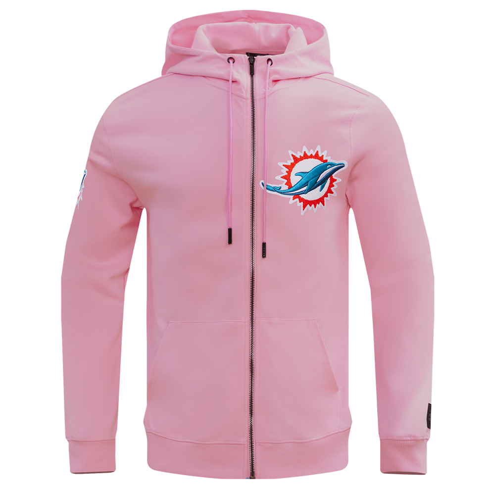 SUDADERA CON CIERRE NFL MIAMI DOLPHINS CLASSIC CHENILLE