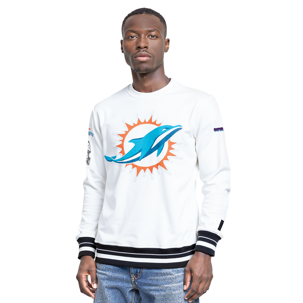 SUDADERA DE CUELLO REDONDO NFL MIAMI DOLPHINS MASH UP