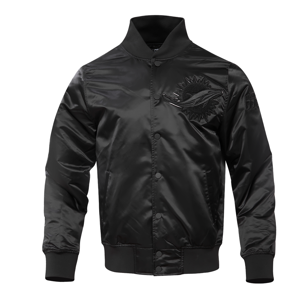 CHAMARRA DE SATÍN NFL MIAMI DOLPHINS CLASSIC 3BK