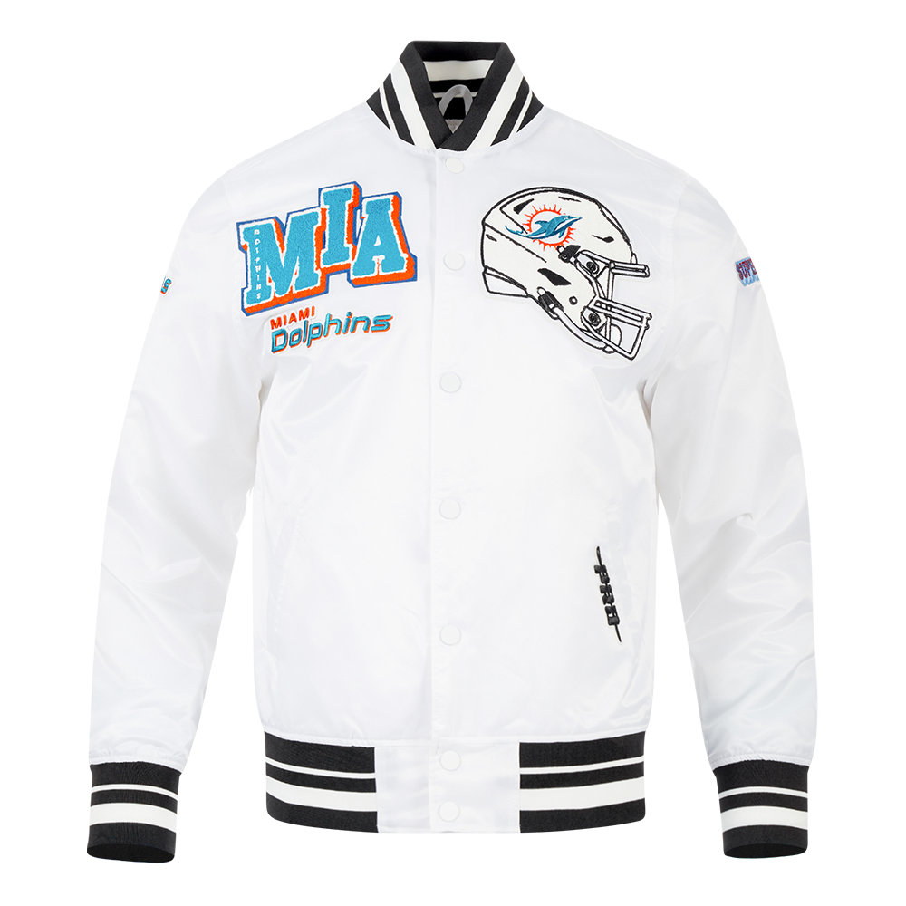 CHAMARRA DE SATÉN NFL MIAMI DOLPHINS MASH UP