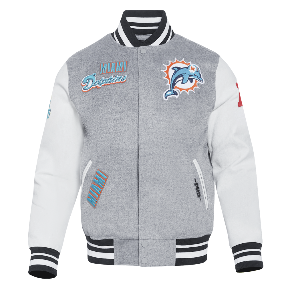 CHAMARRA UNIVERSITARIA NFL MIAMI DOLPHINS RETRO CLASSICS