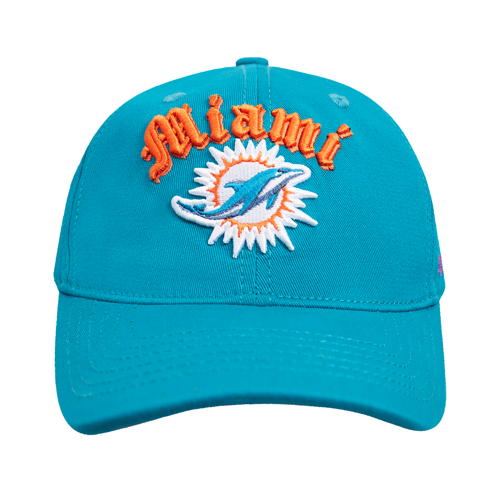 GORRA DAD HAT NFL MIAMI DOLPHINS OLD ENGLISH