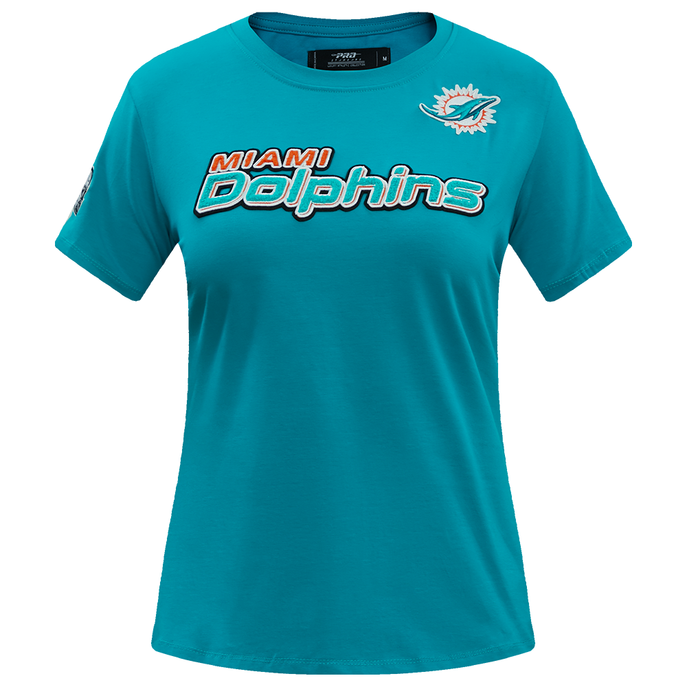 PLAYERA NFL MIAMI DOLPHINS CLASSIC ESSENTIALS PARA MUJER