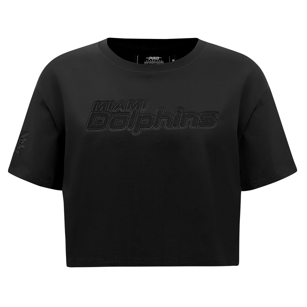 PLAYERA CROP NFL MIAMI DOLPHINS NEUTRAL PARA MUJER