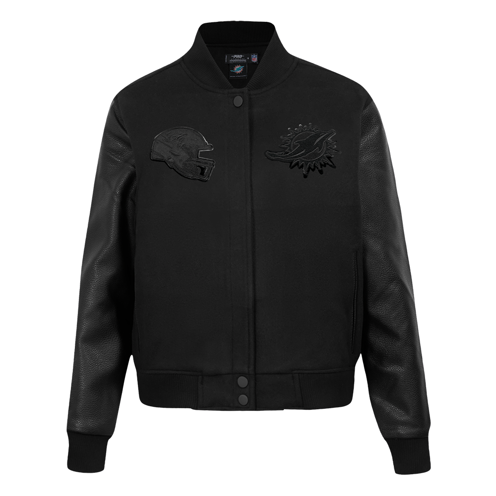 CHAMARRA UNIVERSITARIA NFL MIAMI DOLPHINS CLASSIC 3BK PARA MUJER