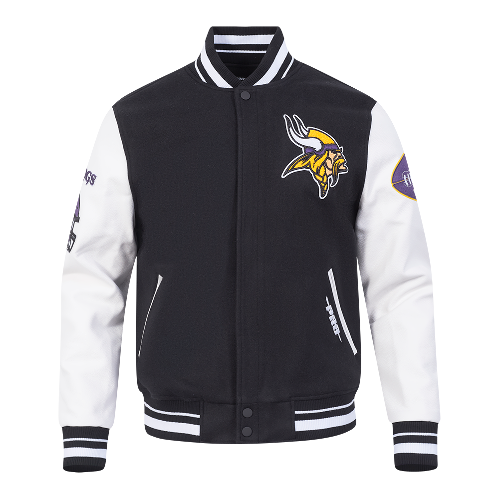 CHAMARRA UNIVERSITARIA NFL MINNESOTA VIKINGS OLD ENGLISH