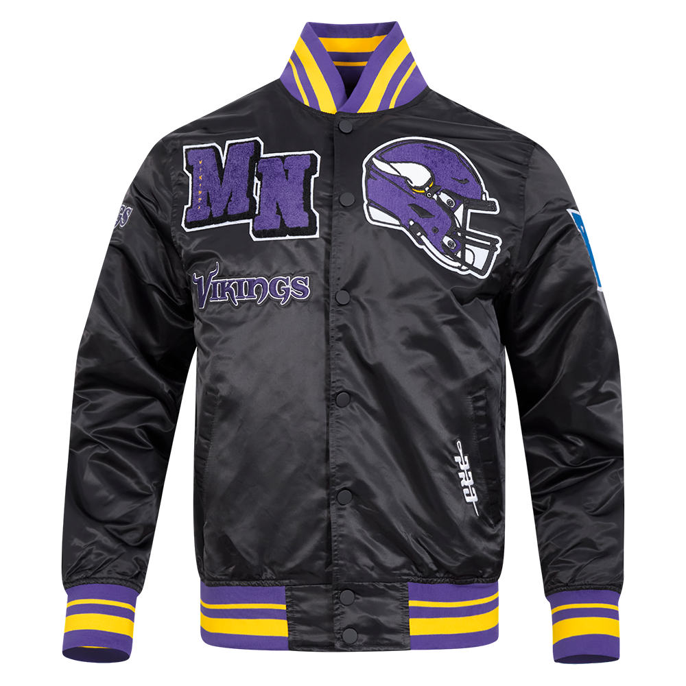 CHAMARRA DE SATÍN NFL MINNESOTA VIKINGS MASH UP