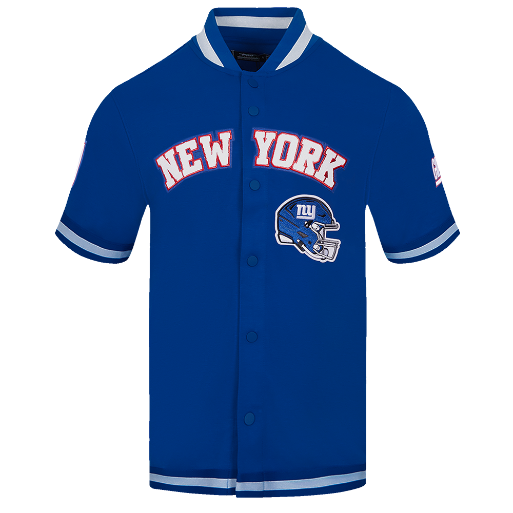 SOBRECAMISA DE MANGA CORTA NFL NEW YORK GIANTS CLASSIC CHENILLE
