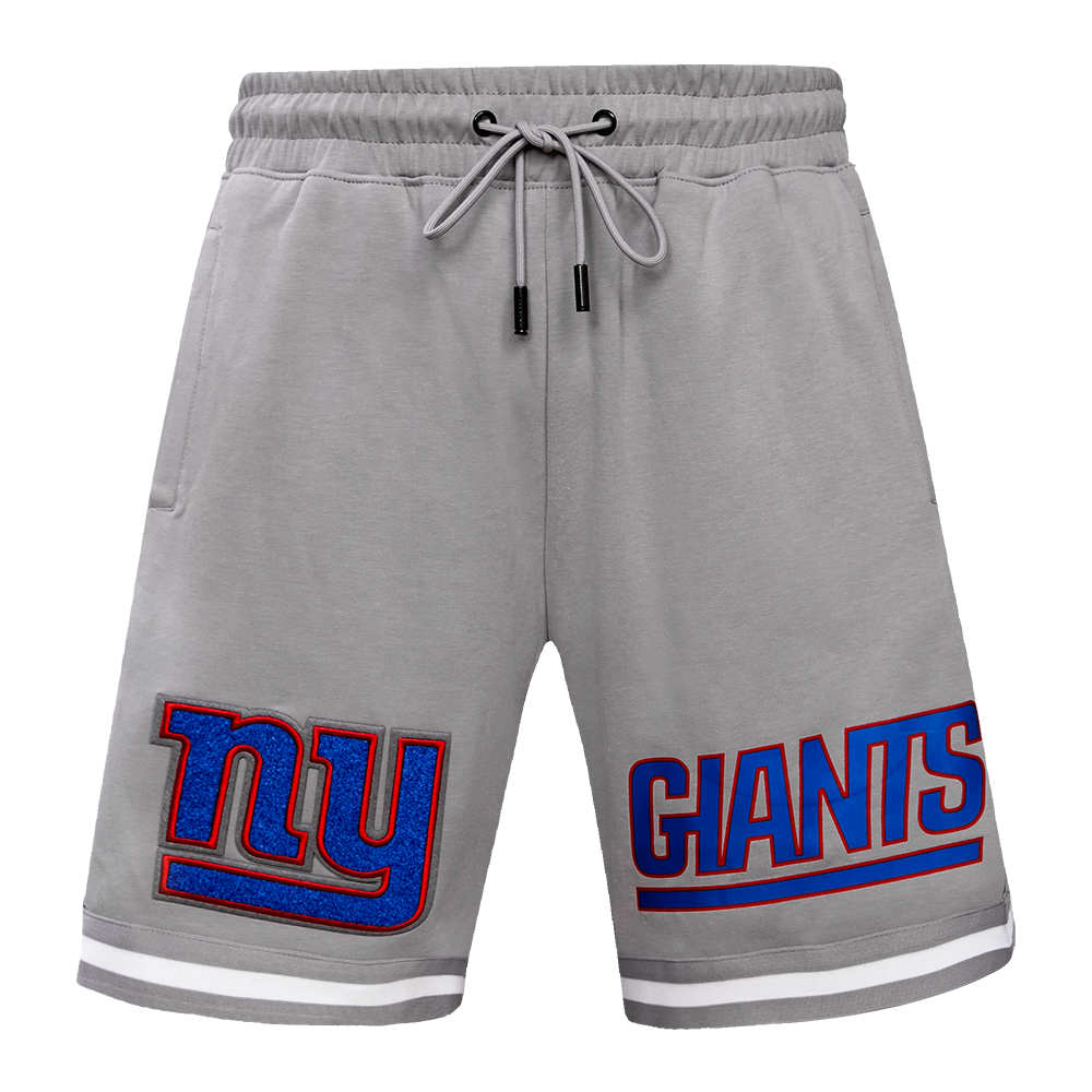 SHORTS DE BASKETBALL NFL NEW YORK GIANTS CLASSIC CHENILLE