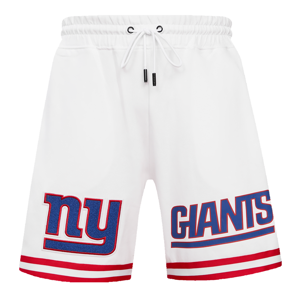 SHORTS DE BASKETBALL NFL NEW YORK GIANTS CLASSIC CHENILLE