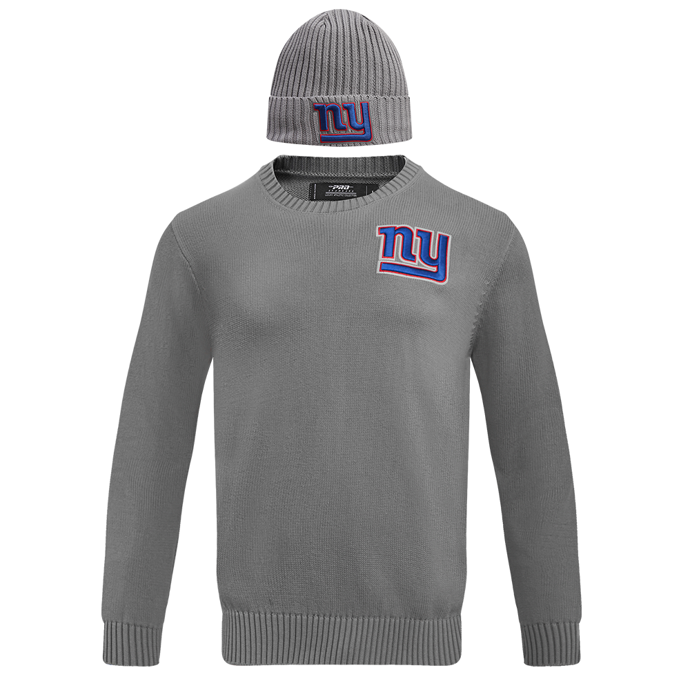 SET NFL NEW YORK GIANTS KNIT BOX SET