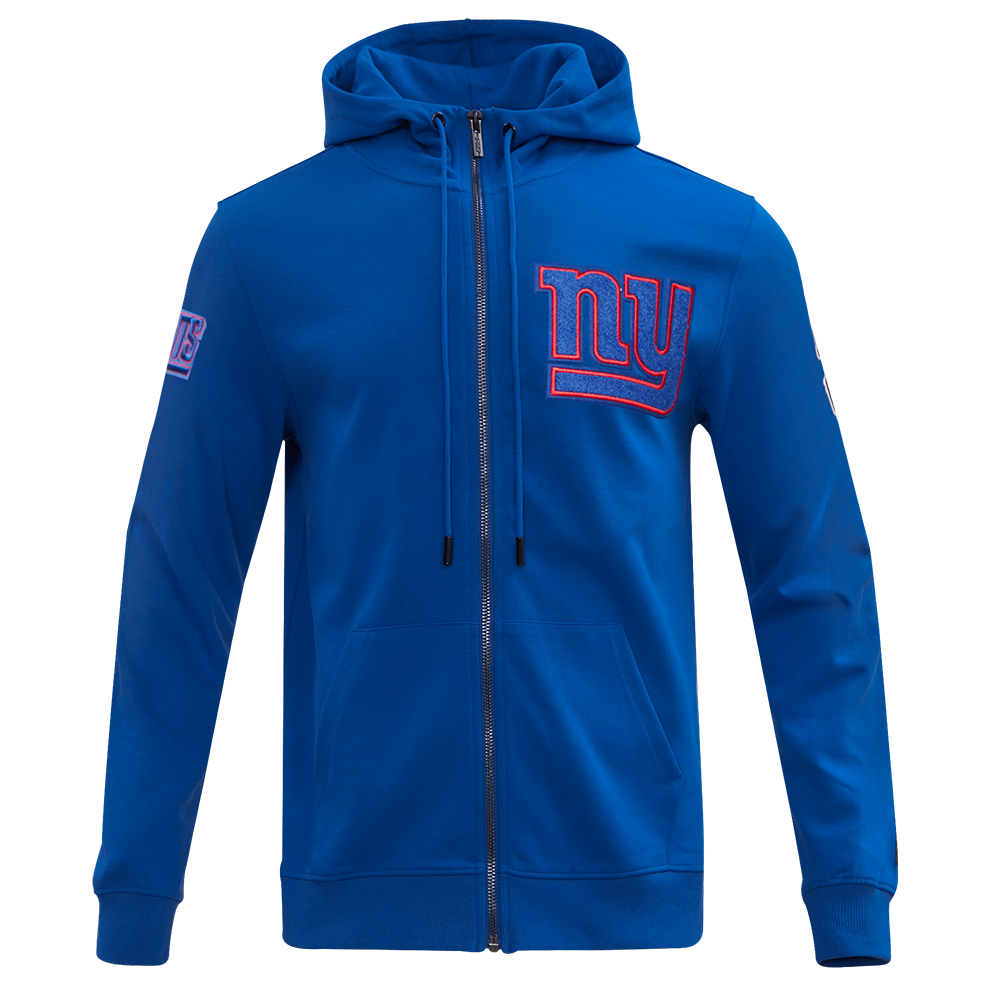 SUDADERA CON CIERRE NFL NEW YORK GIANTS CLASSIC CHENILLE