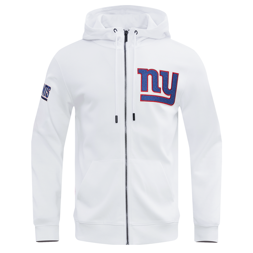 SUDADERA CON CIERRE NFL NEW YORK GIANTS CLASSIC CHENILLE