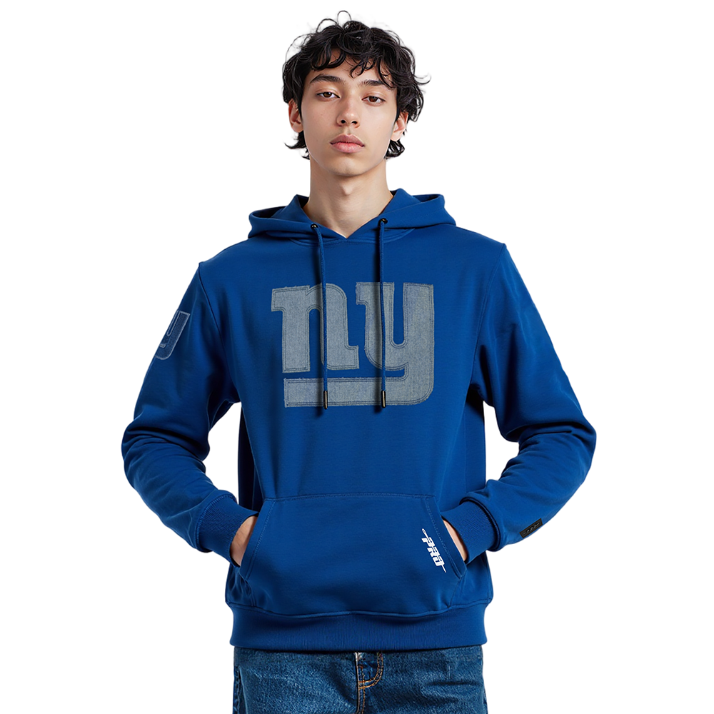 SUDADERA CON GORRO NFL NEW YORK GIANTS VARSITY BLUES
