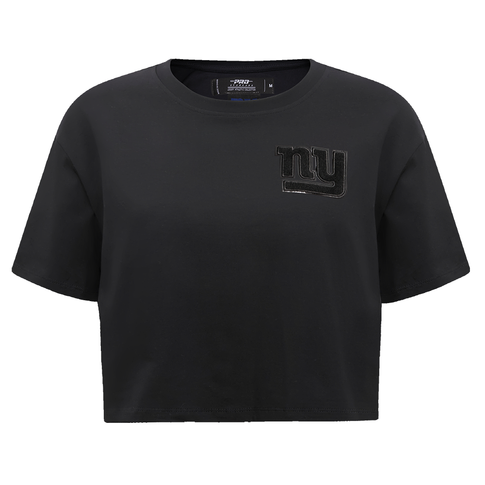 PLAYERA CROP NFL NEW YORK GIANTS CLASSIC 3BK PARA MUJER