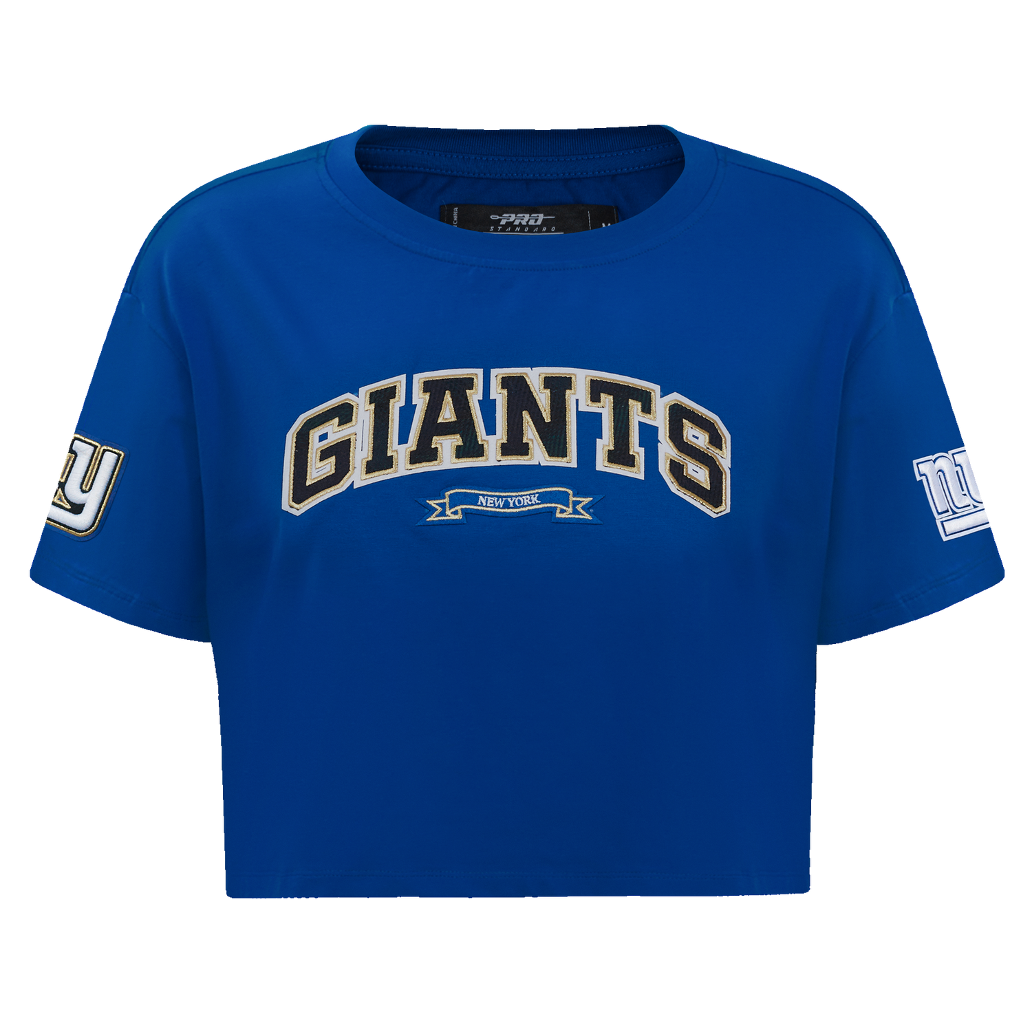 PLAYERA CROP NFL NEW YORK GIANTS PRO PREP PARA MUJER