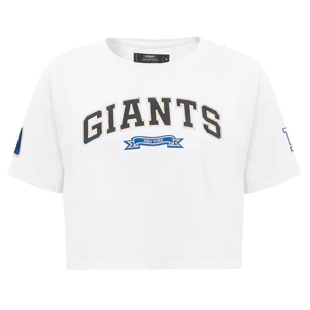 PLAYERA CROP NFL NEW YORK GIANTS PRO PREP PARA MUJER