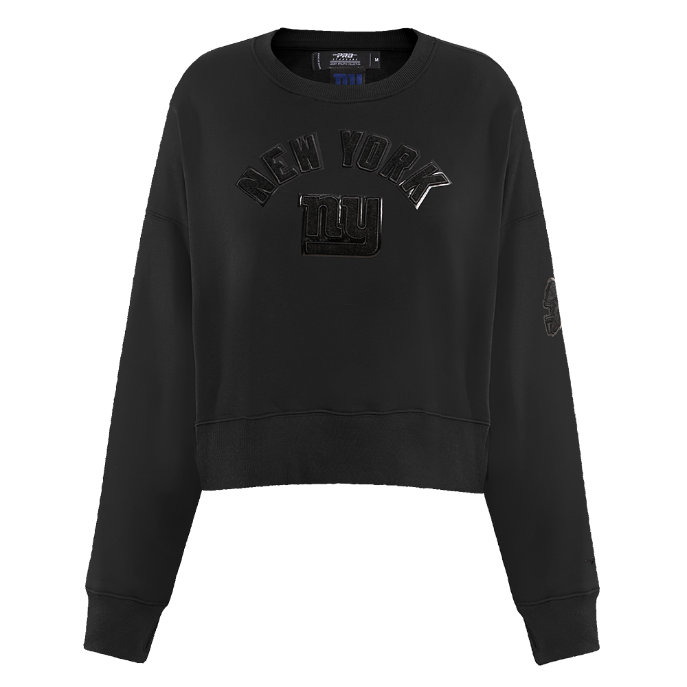 SUDADERA DE CUELLO REDONDO NFL NEW YORK GIANTS CLASSIC 3BK PARA MUJER