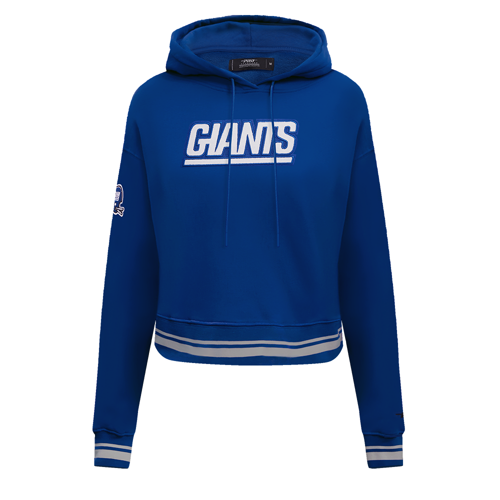 SUDADERA CON GORRO NFL NEW YORK GIANTS RETRO CLASSICS PARA MUJER