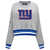 SUDADERA DE CUELLO REDONDO NFL NEW YORK GIANTS MASH UP PARA MUJER