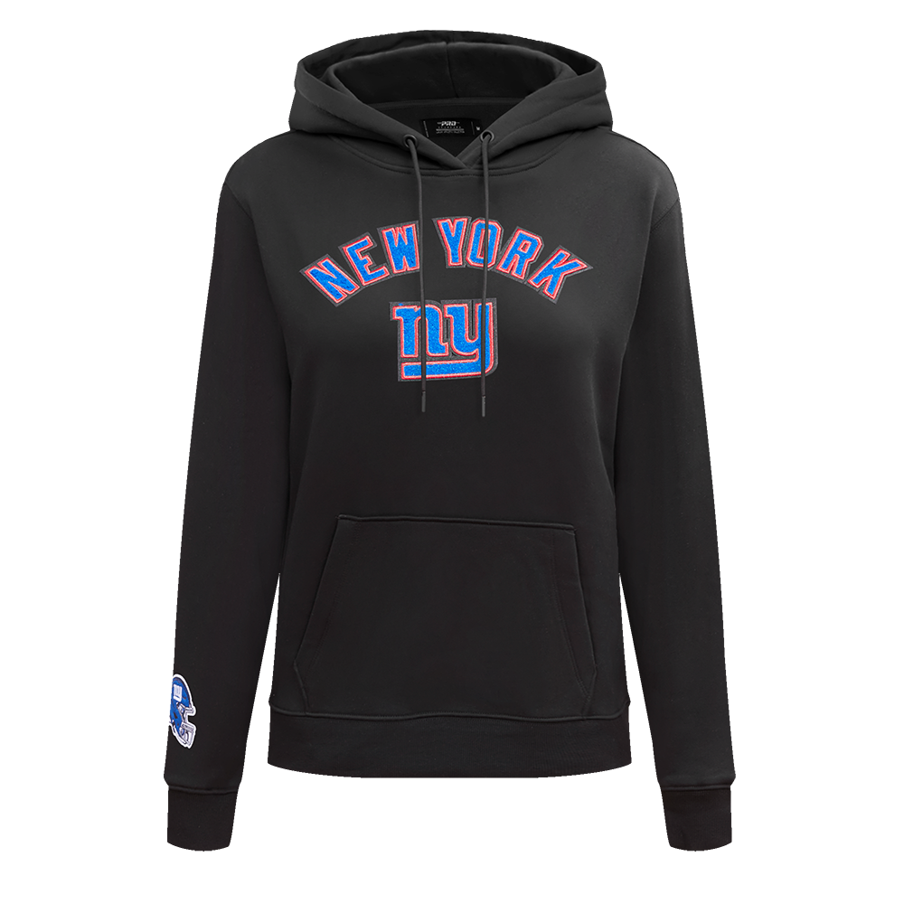 SUDADERA CON GORRO NFL NEW YORK GIANTS CLASSIC ESSENTIALS PARA MUJER