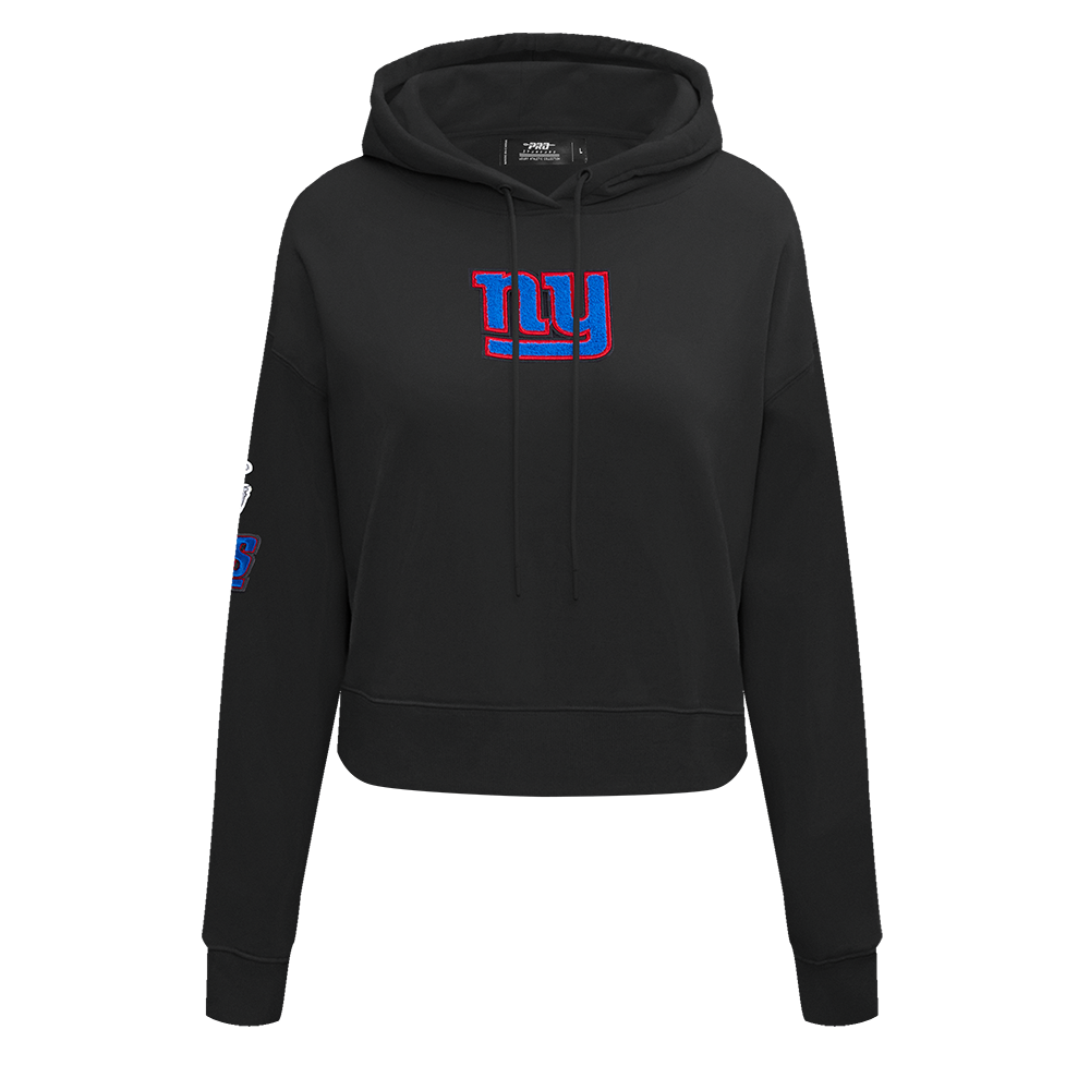 SUDADERA CON GORRO NFL NEW YORK GIANTS CLASSIC ESSENTIALS PARA MUJER