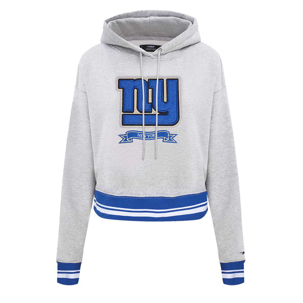 SUDADERA CON GORRO NFL NEW YORK GIANTS PRO PREP PARA MUJER