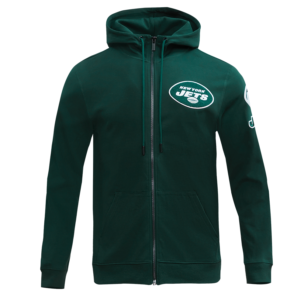 SUDADERA CON CIERRE NFL NEW YORK JETS CLASSIC CHENILLE