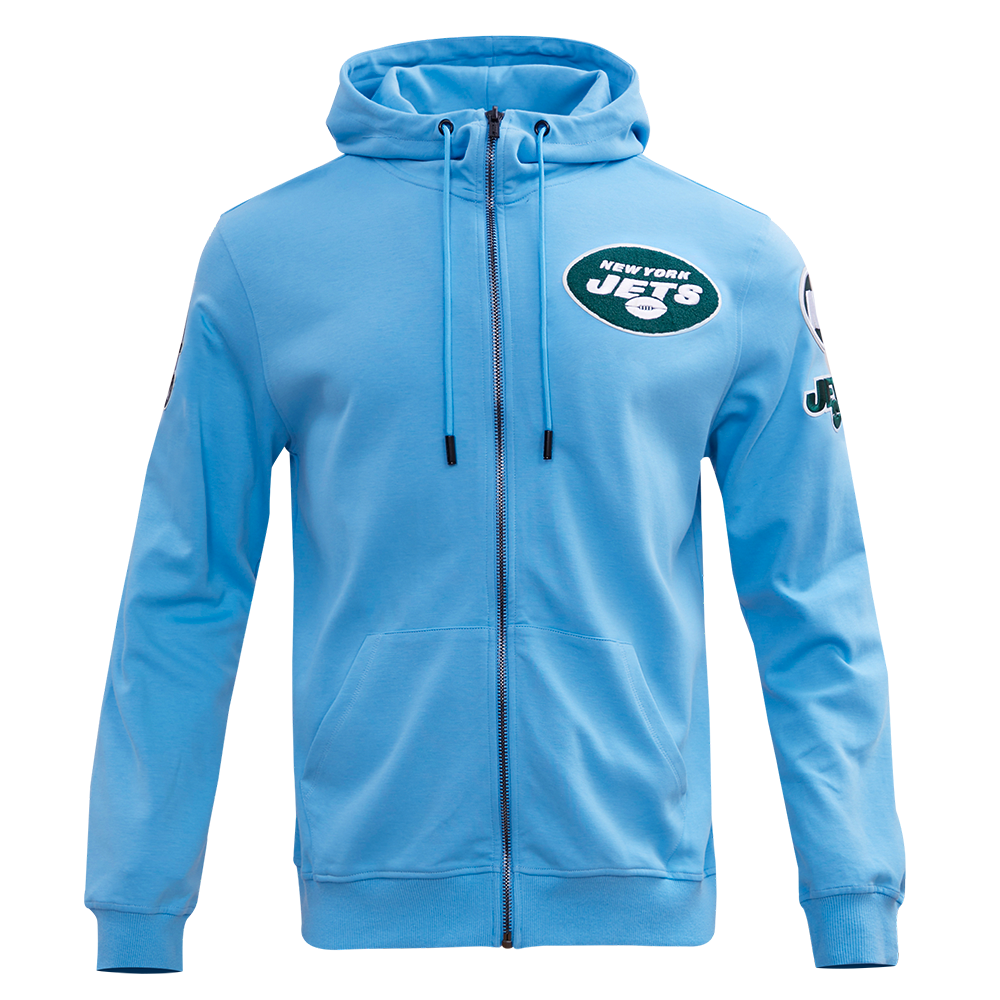 SUDADERA CON CIERRE NFL NEW YORK JETS CLASSIC CHENILLE