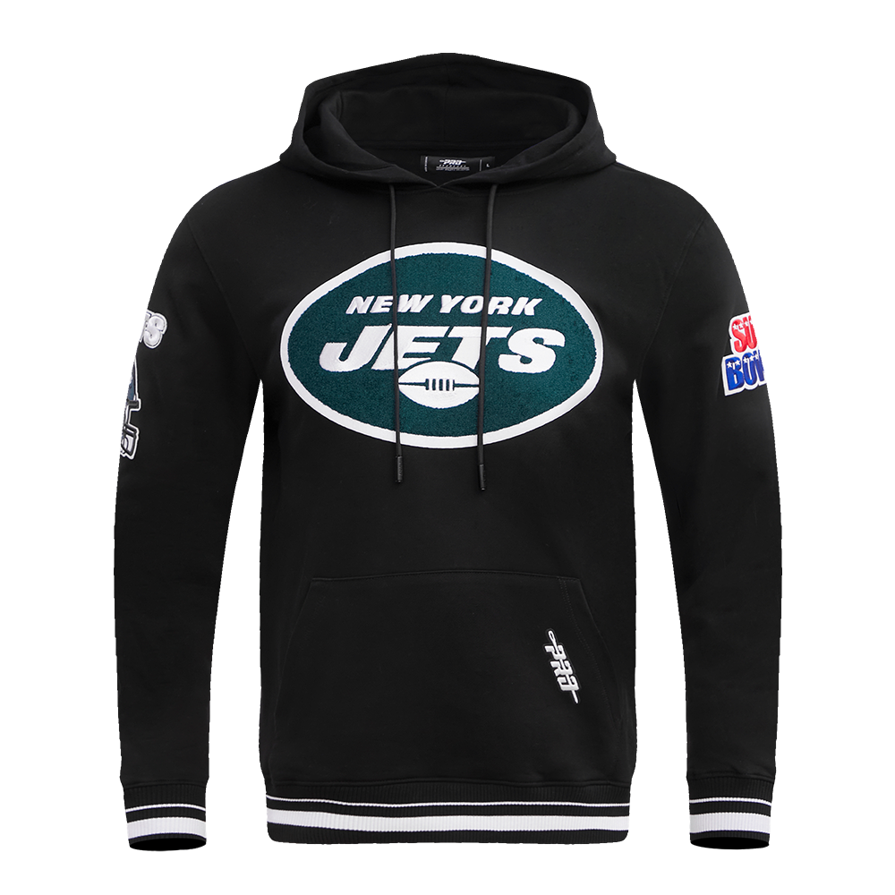 SUDADERA CON GORRO NFL NEW YORK JETS MASH UP