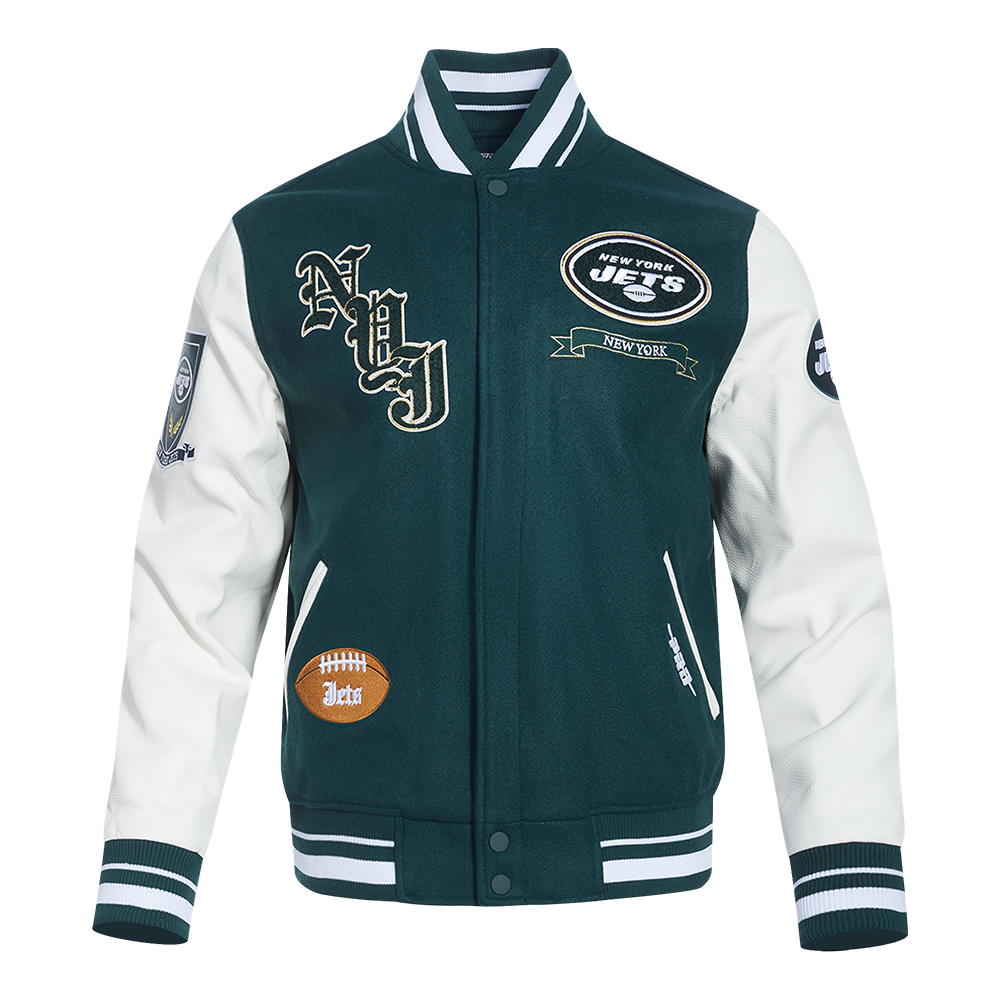 CHAMARRA UNIVERSITARIA NFL NEW YORK JETS PRO PREP