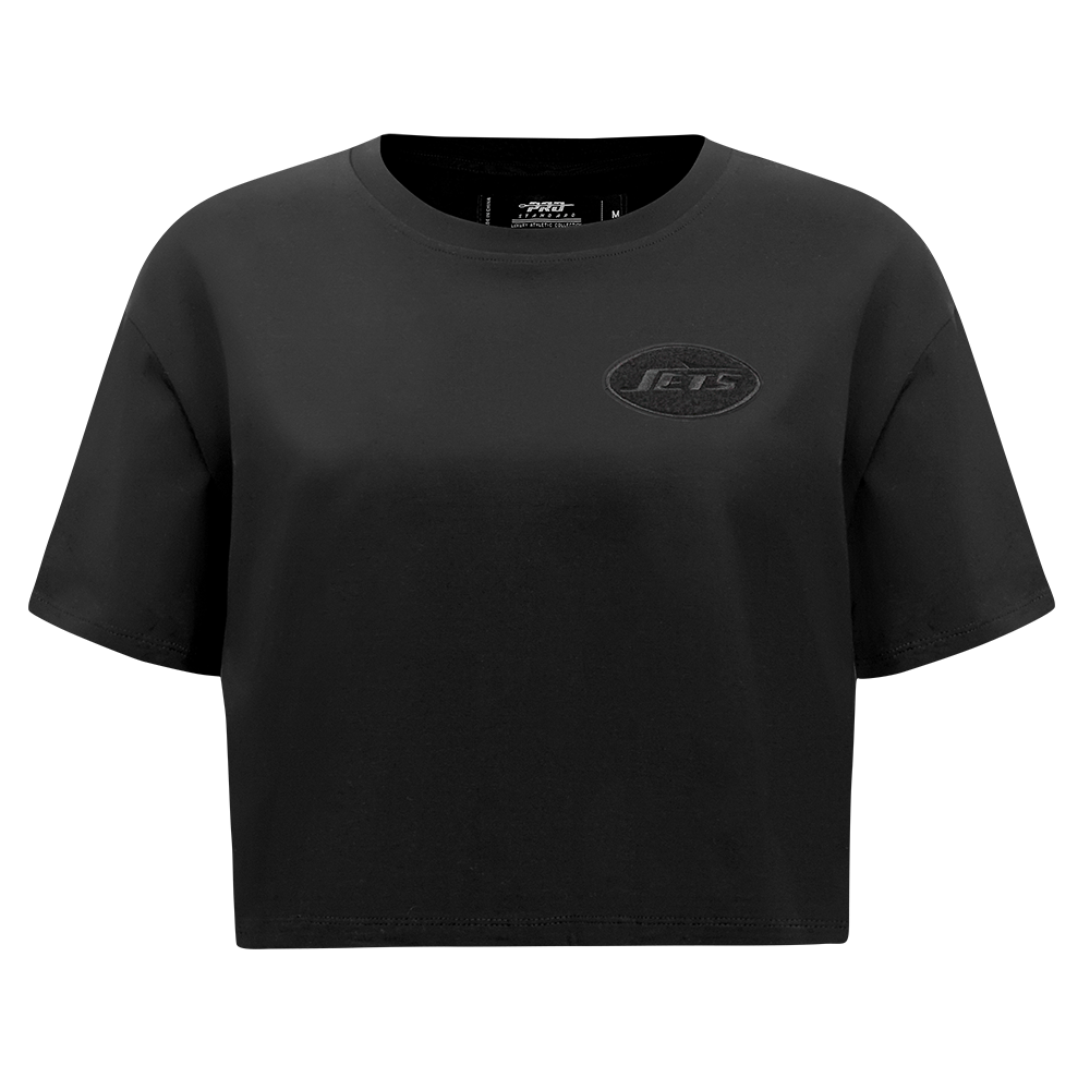 PLAYERA CROP NFL NEW YORK JETS CLASSIC 3BK PARA MUJER