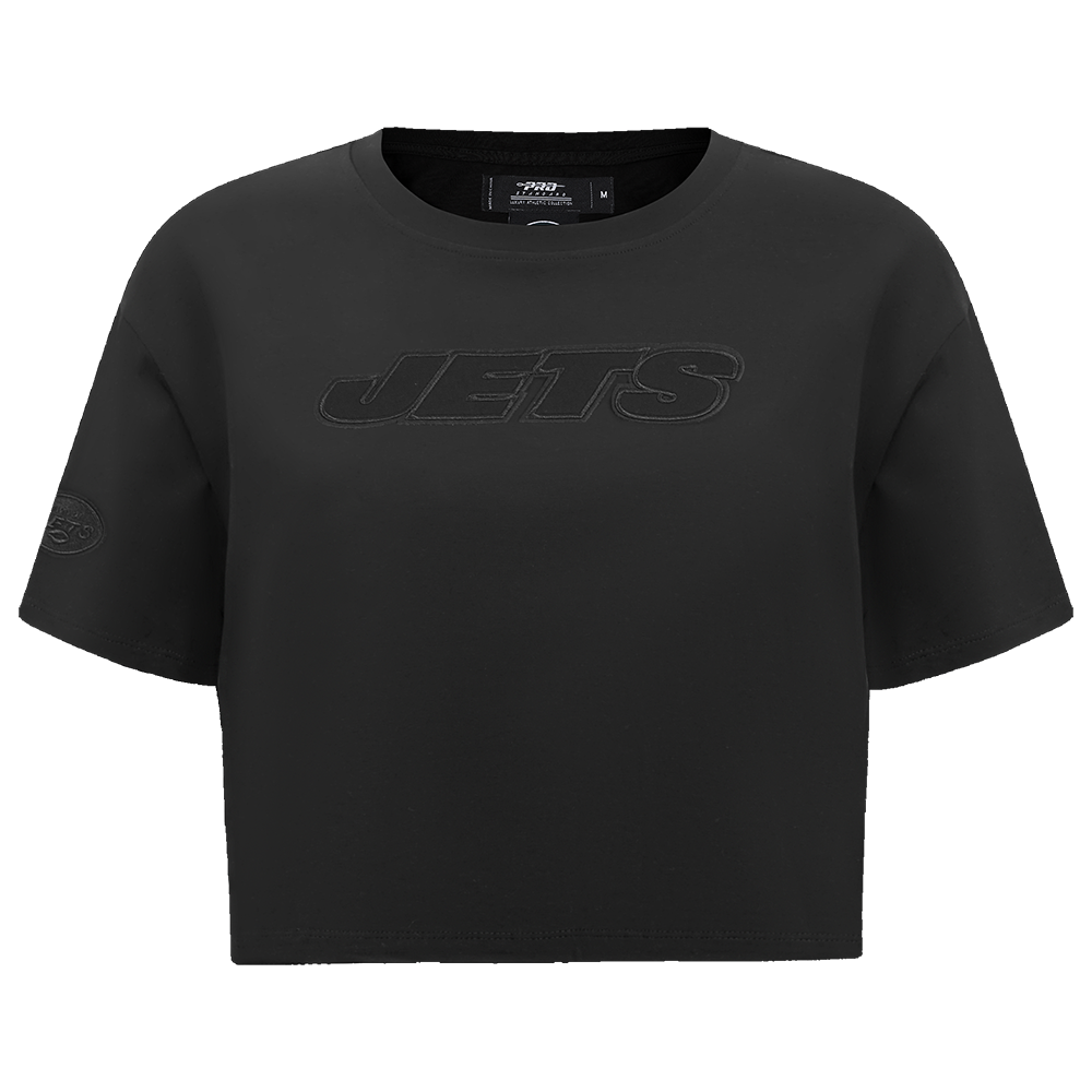 PLAYERA CROP NFL NEW YORK JETS NEUTRAL PARA MUJER