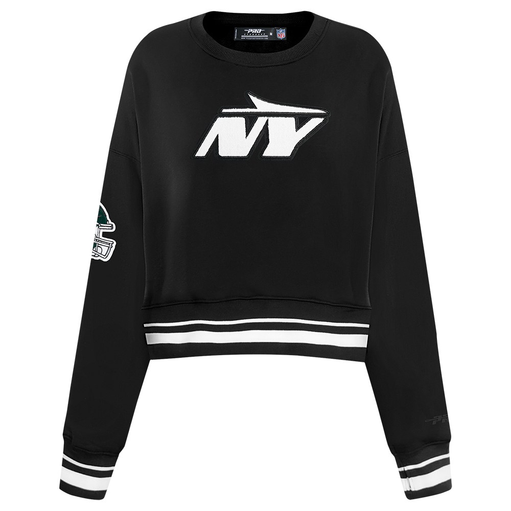 SUDADERA DE CUELLO REDONDO NFL NEW YORK JETS MASH UP PARA MUJER