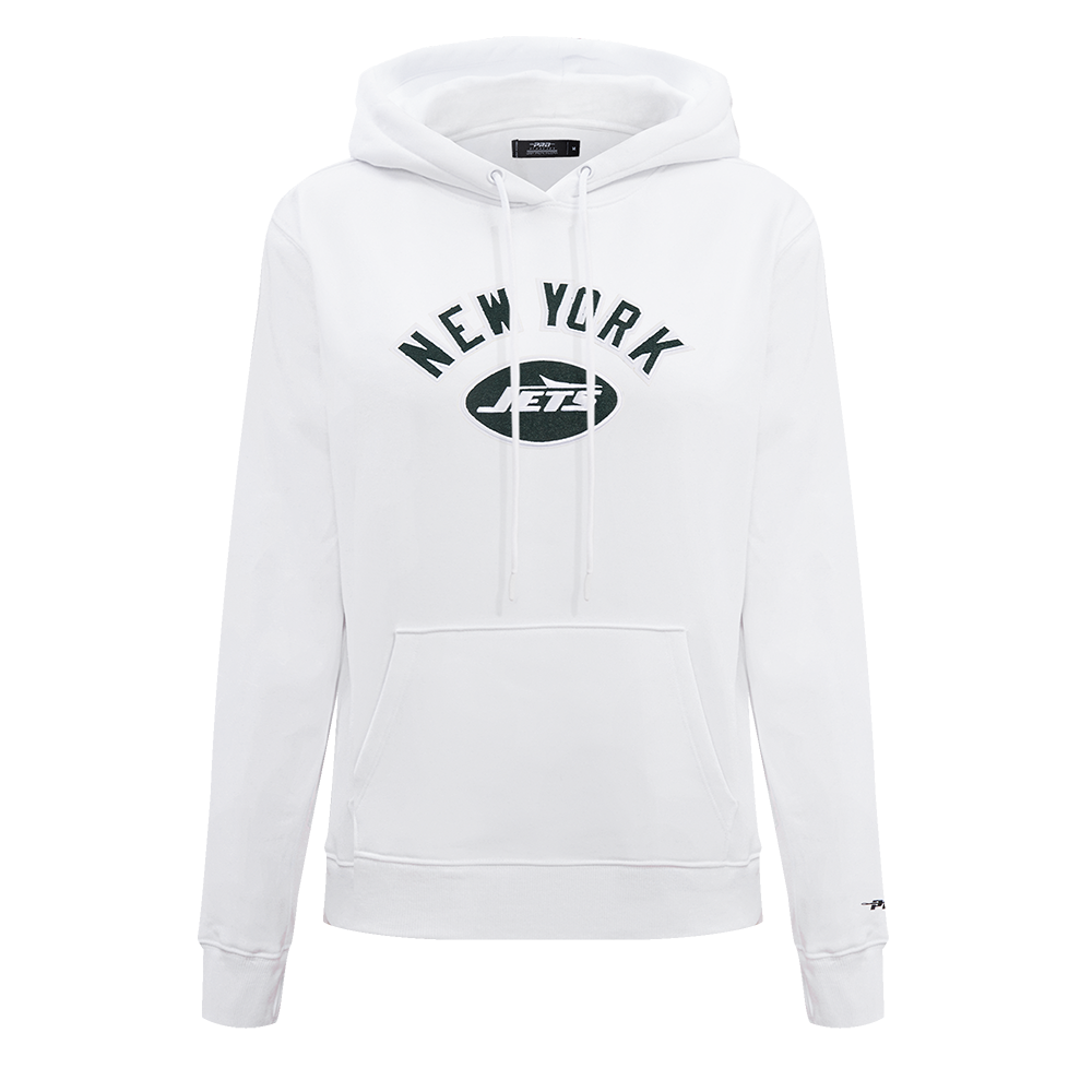 SUDADERA CON GORRO NFL NEW YORK JETS CLASSIC CHENILLE PARA MUJER
