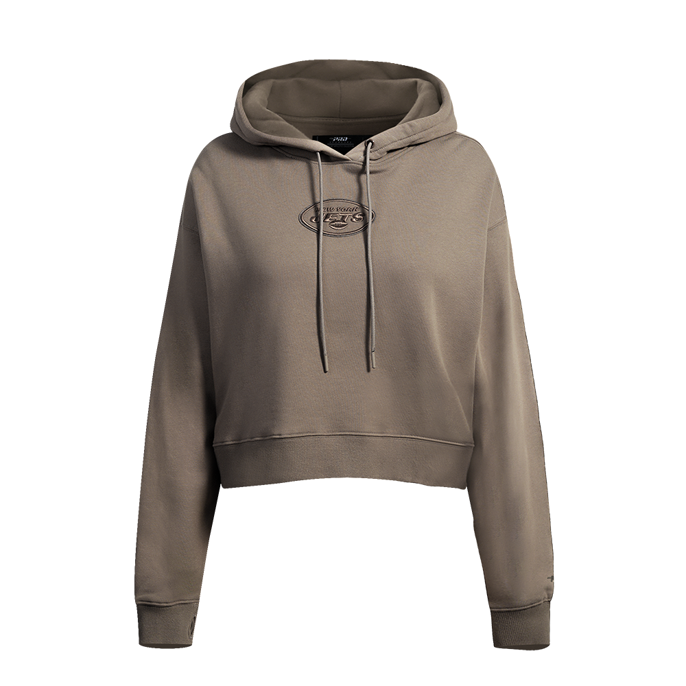 SUDADERA CON GORRO NFL NEW YORK JETS NEUTRAL PARA MUJER