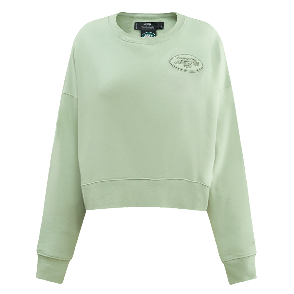 SUDADERA DE CUELLO REDONDO NFL NEW YORK JETS NEUTRAL PARA MUJER