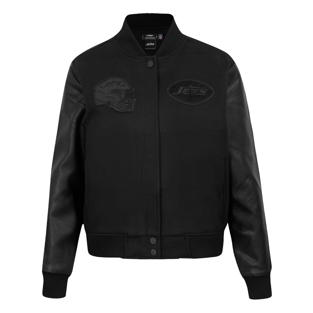 CHAMARRA UNIVERSITARIA NFL NEW YORK JETS CLASSIC 3BK PARA MUJER