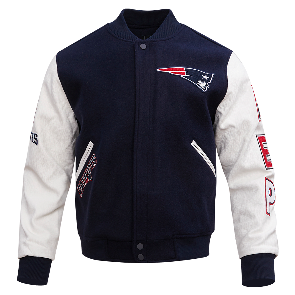 CHAMARRA UNIVERSITARIA NFL NEW ENGLAND PATRIOTS CLASSIC VARSITY