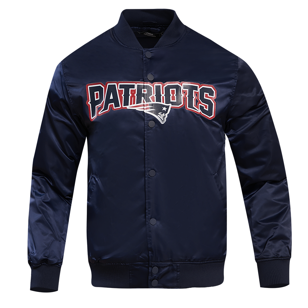 CHAMARRA DE SATÍN NFL NEW ENGLAND PATRIOTS CLASSIC SATIN