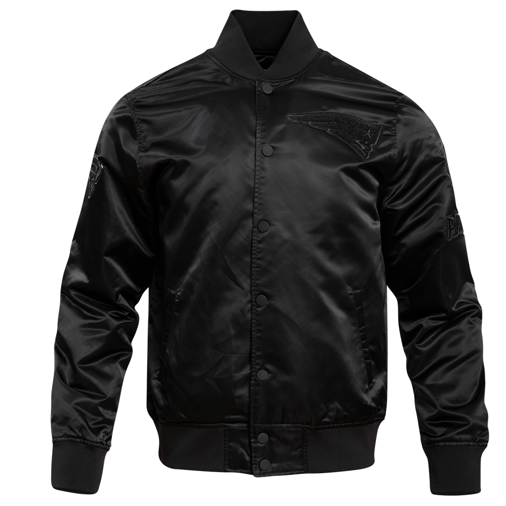 CHAMARRA DE SATÍN NFL NEW ENGLAND PATRIOTS CLASSIC 3BK