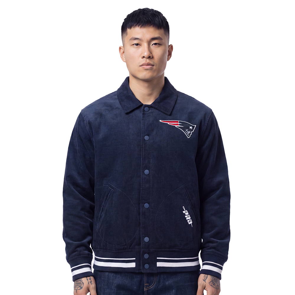 CHAMARRA NFL NEW ENGLAND PATRIOTS CLASSIC CORDUROY