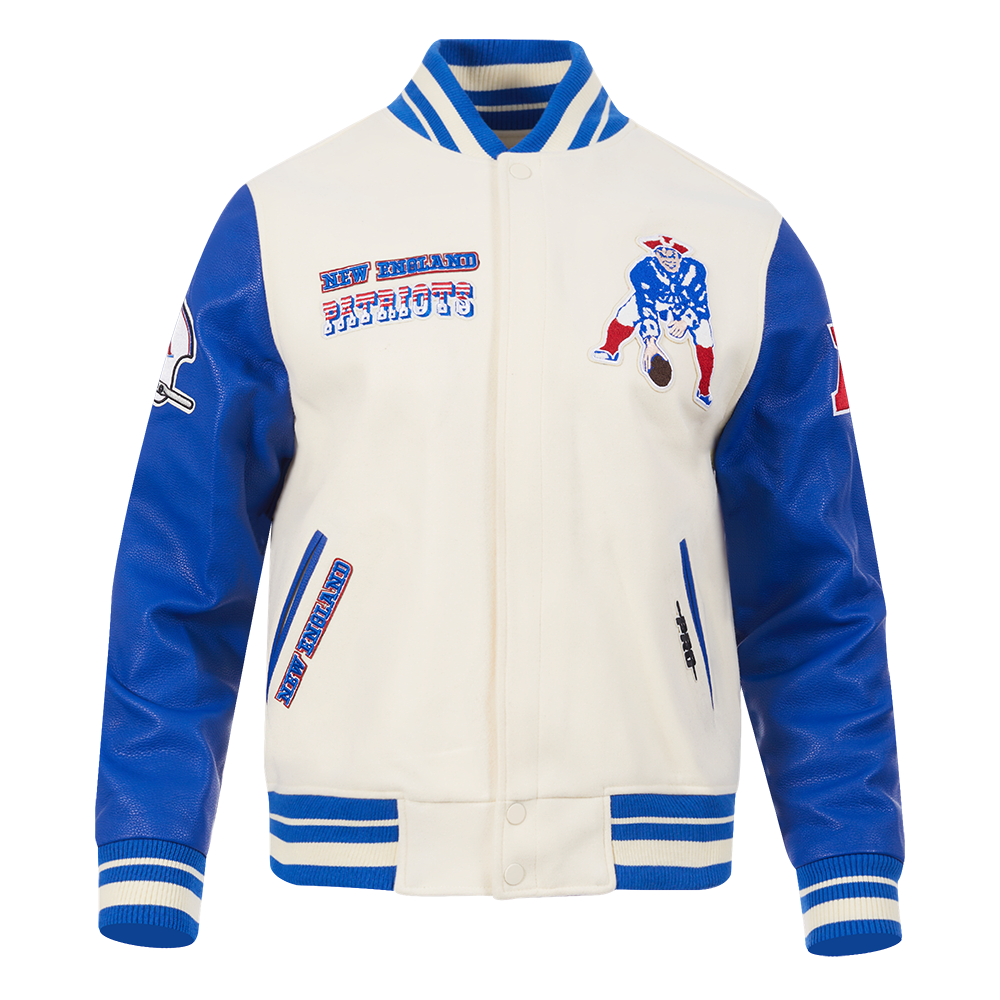 CHAMARRA UNIVERSITARIA NFL NEW ENGLAND PATRIOTS RETRO CLASSICS