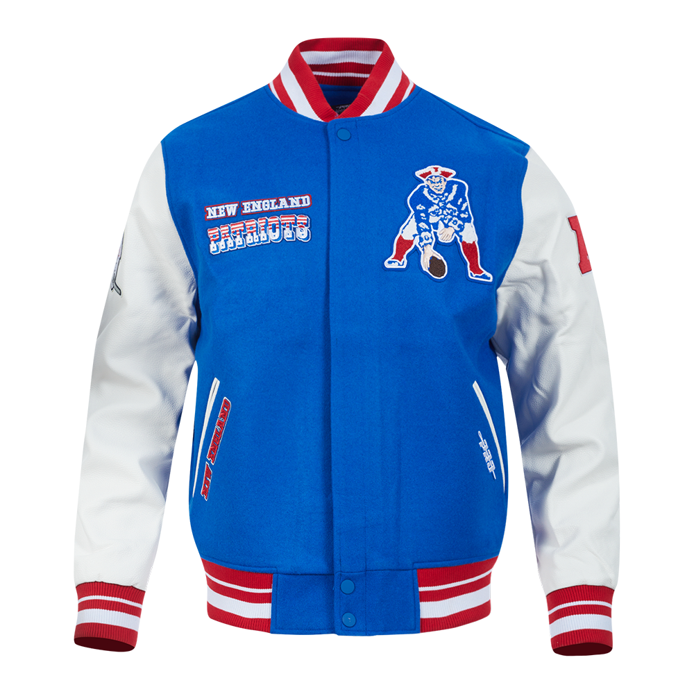 CHAMARRA UNIVERSITARIA NFL NEW ENGLAND PATRIOTS RETRO CLASSICS