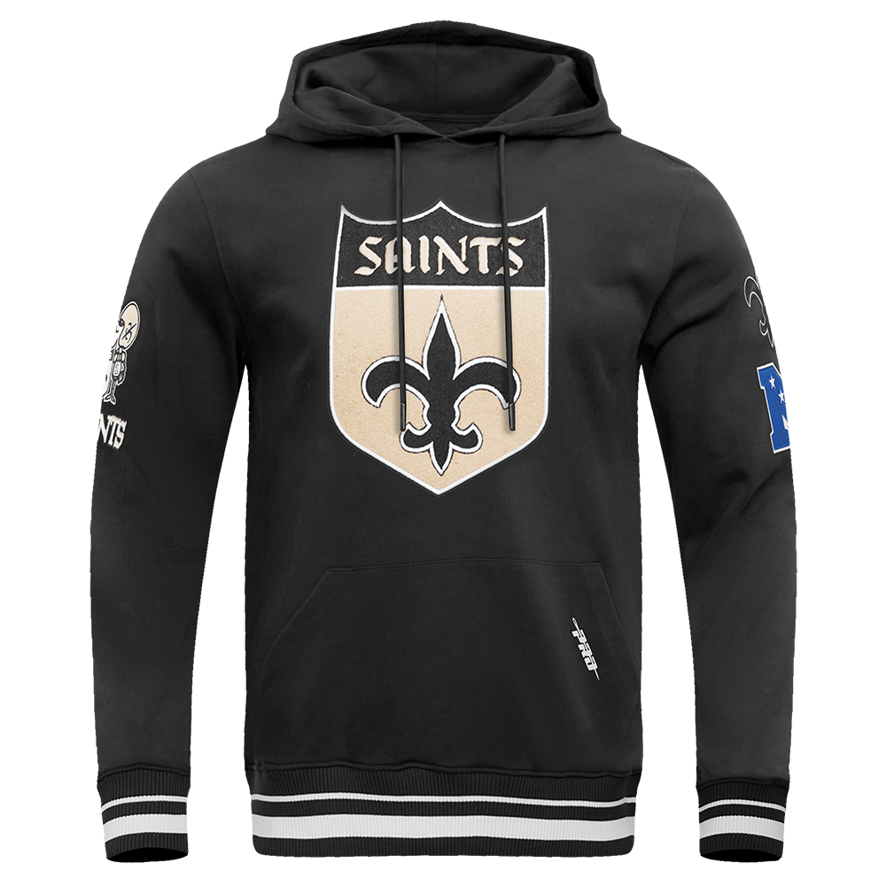 SUDADERA CON GORRO NFL NEW ORLEANS SAINTS RETRO CLASSICS