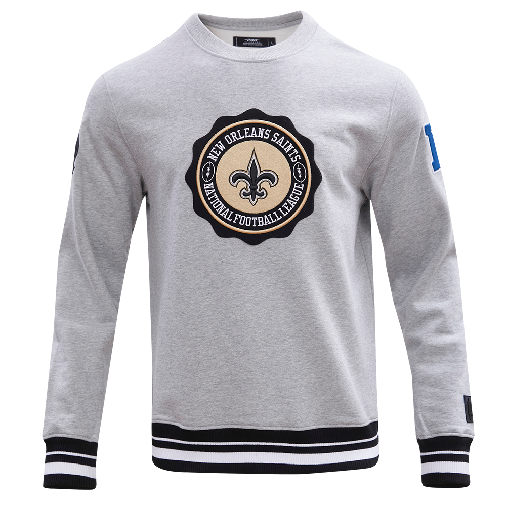 SUDADERA DE CUELLO REDONDO NFL NEW ORLEANS SAINTS CREST EMBLEM