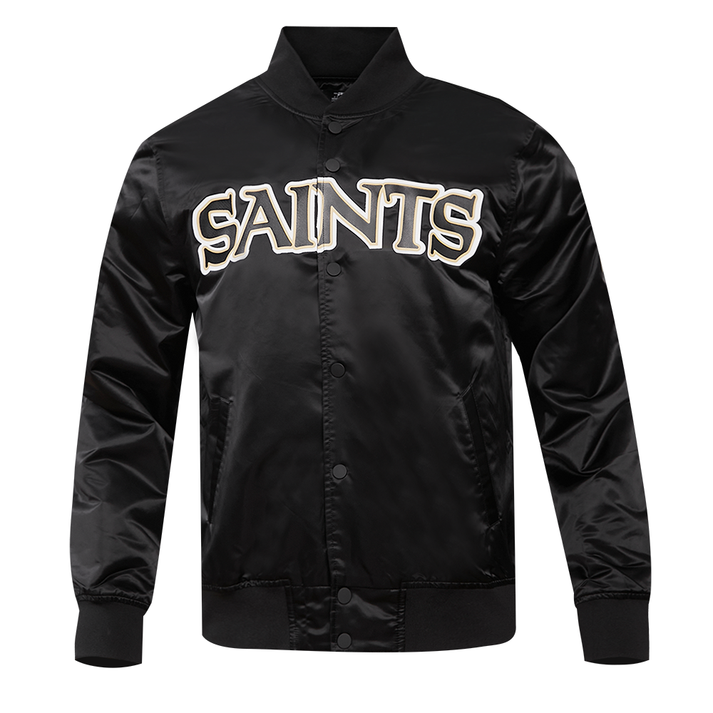 CHAMARRA DE SATÍN NFL NEW ORLEANS SAINTS CLASSIC SATIN