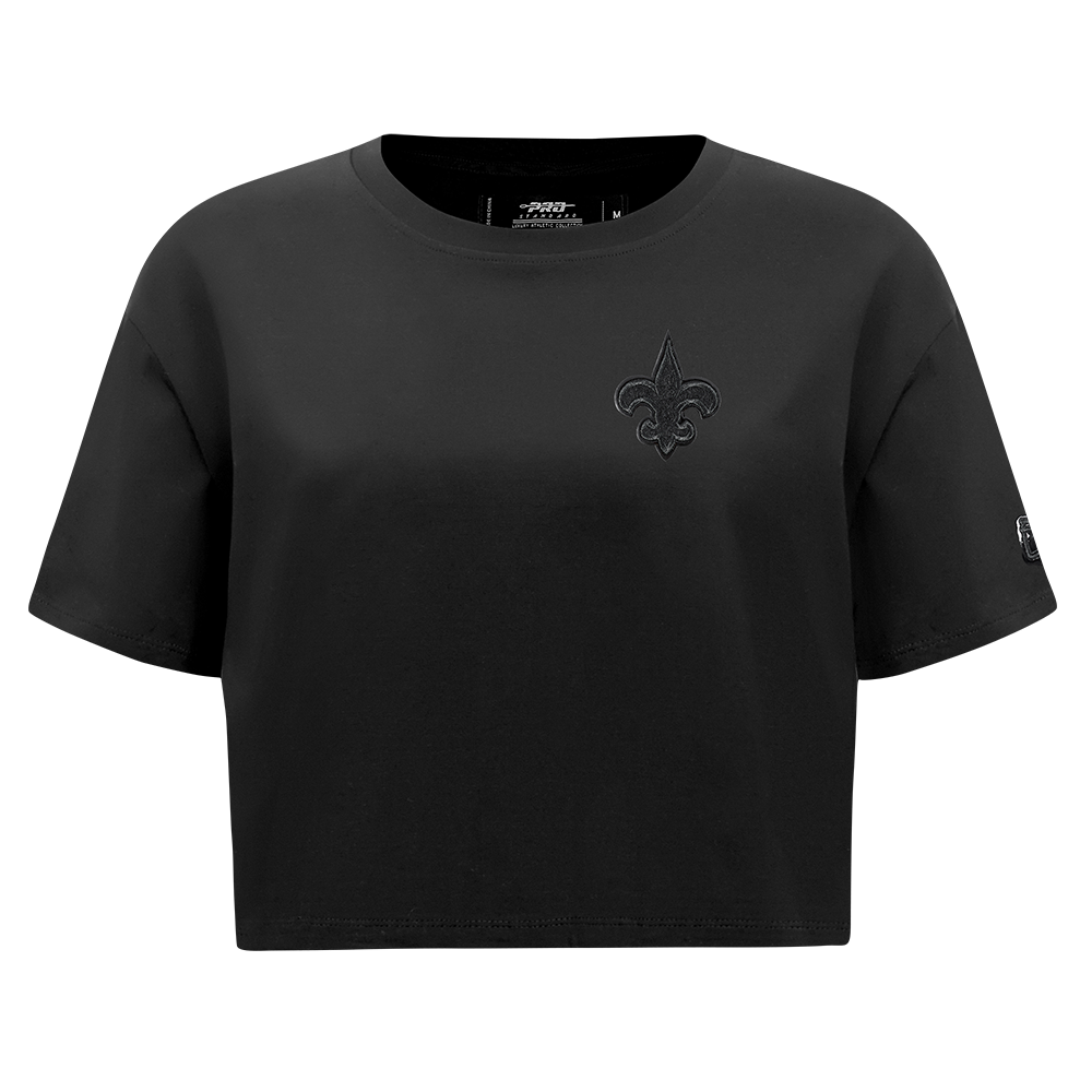 PLAYERA CROP NFL NEW ORLEANS SAINTS CLASSIC 3BK PARA MUJER
